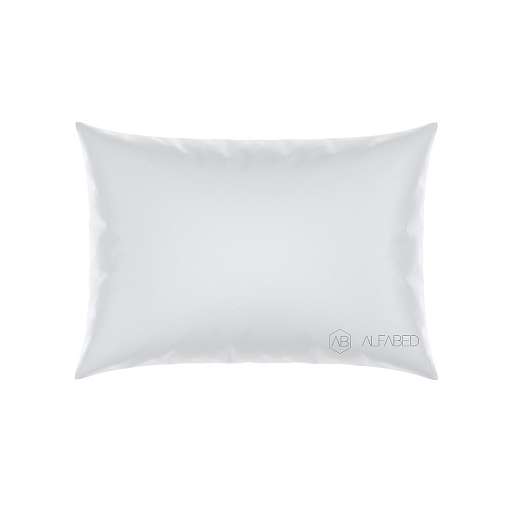 Pillow Case DeLuxe Percale Cotton Ice White Standart 4/0